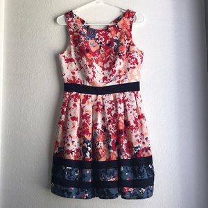 A beautiful floral summer dress